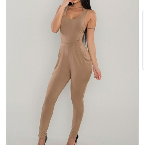 MK Boutique Dresses & Skirts - Stretchy Strappy Back Jumpsuit